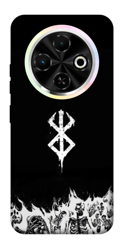 Чохол на TECNO Spark 30C Berserk skeletons фото 1 з 1