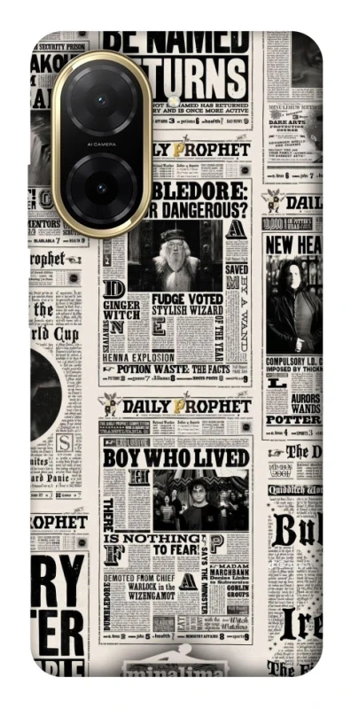 Чохол на Xiaomi Redmi A5 (Europe version) Harry Potter newspaper фото 1 з 1