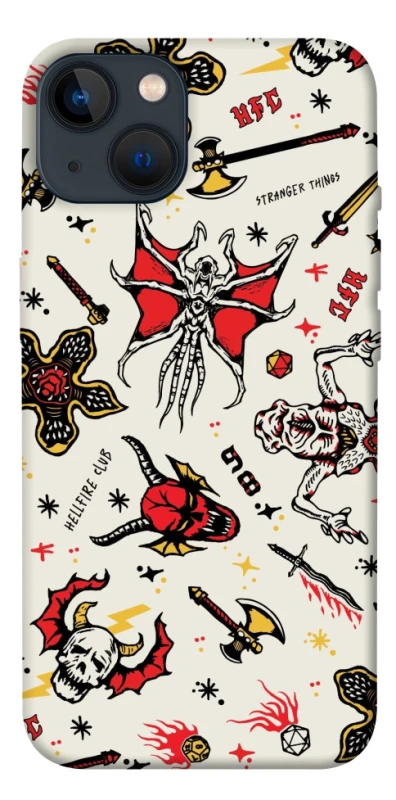 Чохол на Apple iPhone 13 (6.1") Stranger Things ver.2 фото 1 з 1