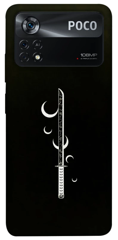 Чохол на Xiaomi Poco X4 Pro 5G Самурай завжди з катаною фото 1 з 1