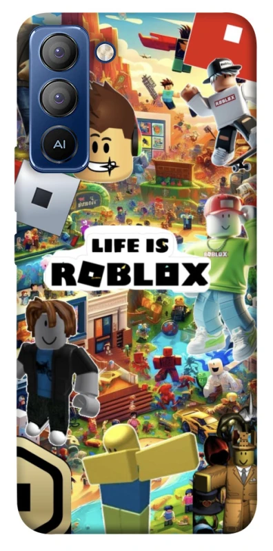 Чохол на TECNO Pop 5 LTE Life is Roblox фото 1 з 1