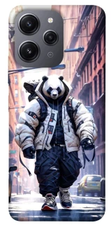 Чехол на Xiaomi Redmi 12 Панда курьер фото 1 из 1