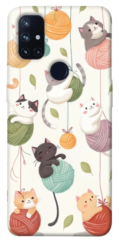 Чехол на OnePlus Nord N10 5G Funny Kittens фото 1 из 1