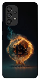 Чохол на Samsung Galaxy A53 5G Fire Bitcoin фото 1 з 1