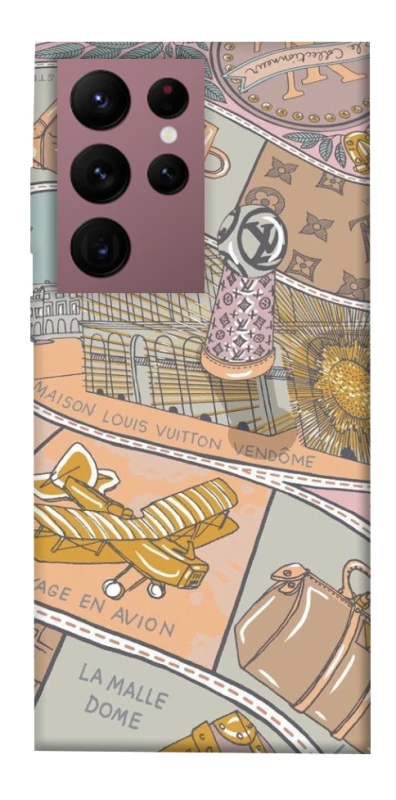 Чехол на Samsung Galaxy S22 Ultra Fashion collage ver.2 фото 1 из 1