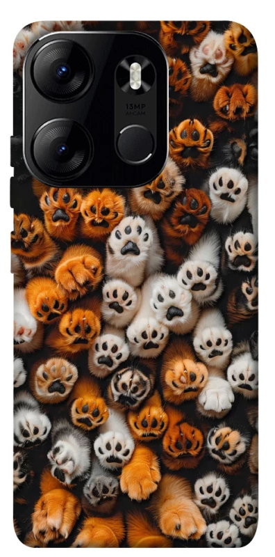Чохол на Tecno Spark Go 2023 Сat paws фото 1 з 1