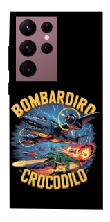 Чехол на Samsung Galaxy S22 Ultra Bombardino Crocodilo v2 фото 1 из 1