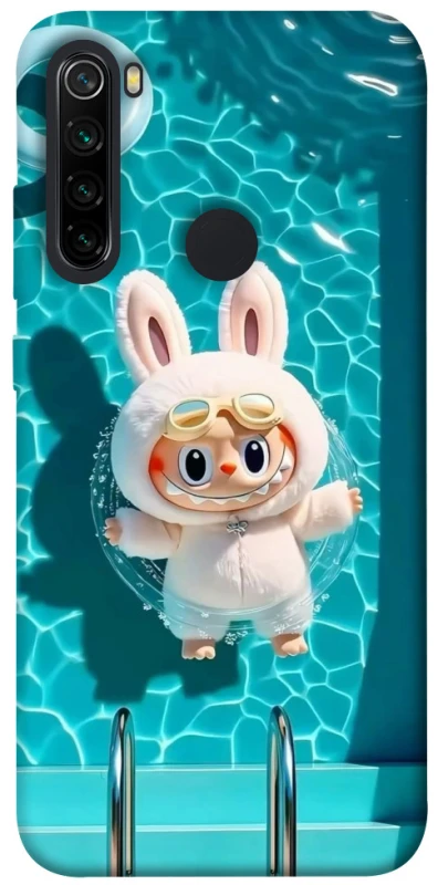 Чохол на Xiaomi Redmi Note 8 Labubu in the pool ver.2 фото 1 з 1