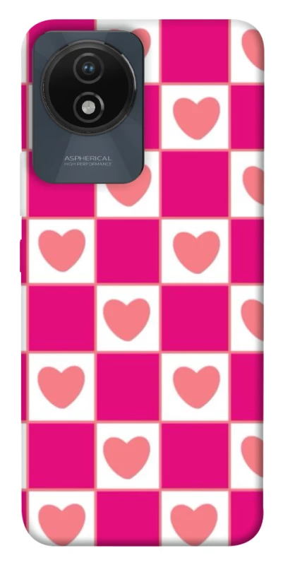 Чохол на Vivo Y02 Chess heart фото 1 з 1