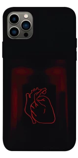 Чехол на Apple iPhone 12 Pro (6.1") Красное сердце фото 1 из 1