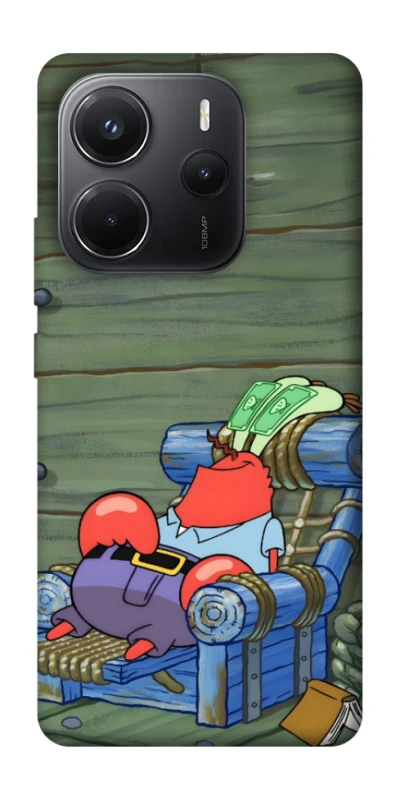 Чохол на Xiaomi Redmi Note 14 4G (Int. version) Mr.Krabs фото 1 з 1