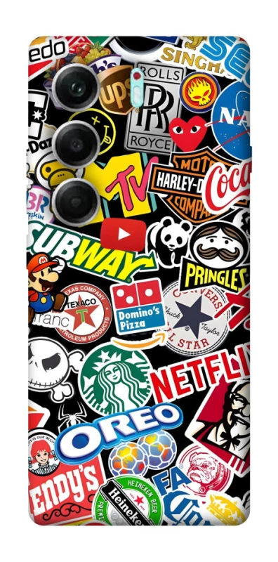 Чохол на Tecno Camon 40 Pro brands фото 1 з 1