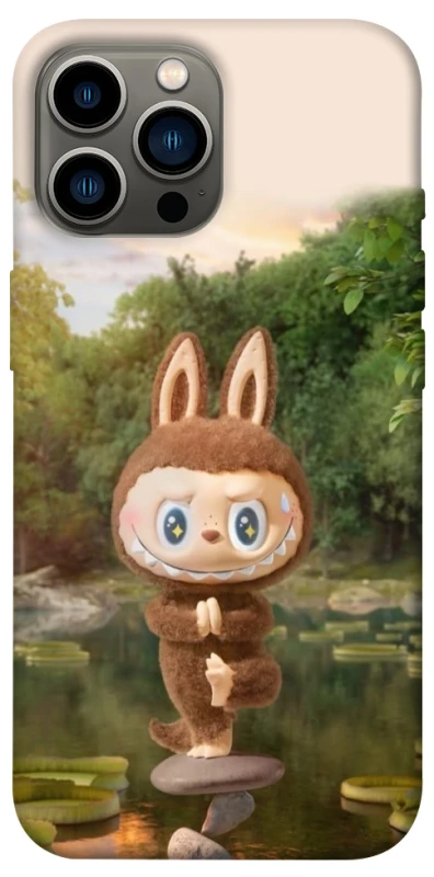 Чохол на Apple iPhone 13 Pro Max (6.7") Labubu Yoga фото 1 з 1