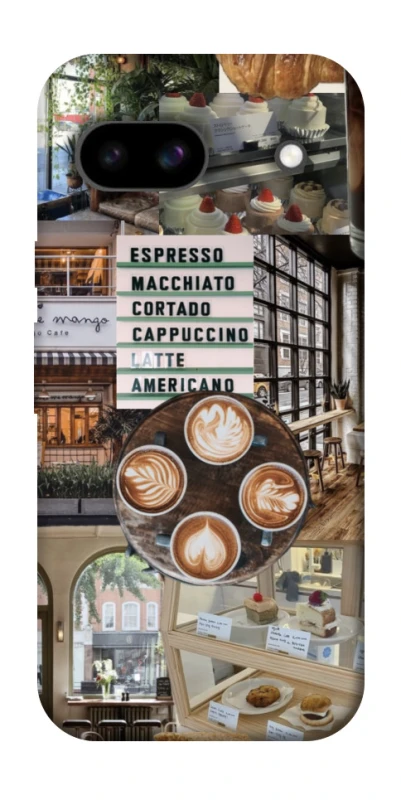 Чохол на Google Pixel 8a Coffee collage ver.5 фото 1 з 1