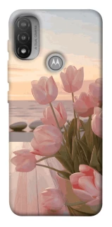 Чохол на Motorola Moto E20 Morning Flowers zon фото 1 з 1