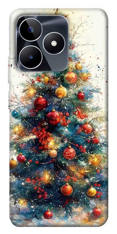 Чехол на Realme C53 Новогодний v36 фото 1 из 1