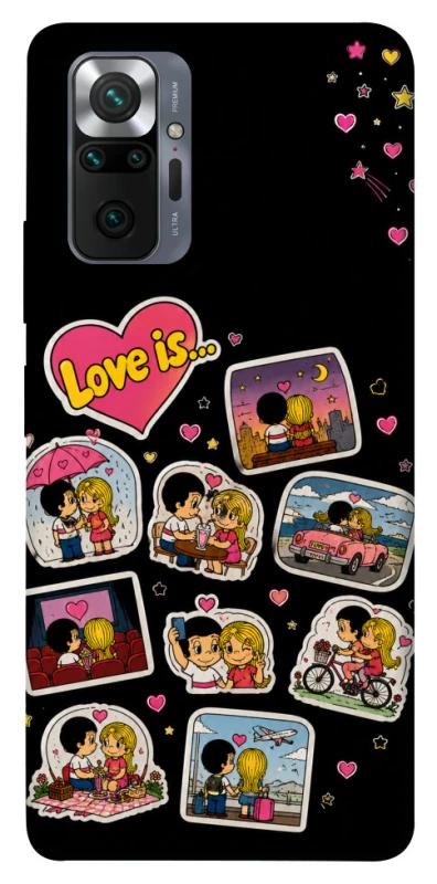 Чехол на Xiaomi Redmi Note 10 Pro Love is ver.3 фото 1 из 1