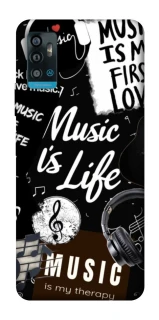 Чохол на ZTE Blade A71 Music is Life фото 1 з 1