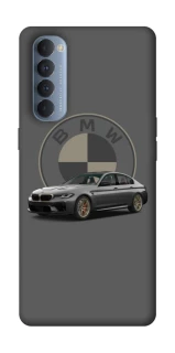 Чехол на Oppo Reno 4 Pro BMW grey v2 фото 1 из 1