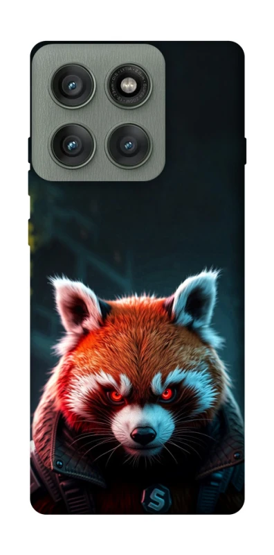 Чохол на Motorola Edge 60 Pro Cyber Red Panda фото 1 з 1
