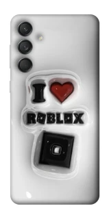 Чохол на Samsung Galaxy M55 I love Roblox фото 1 з 1