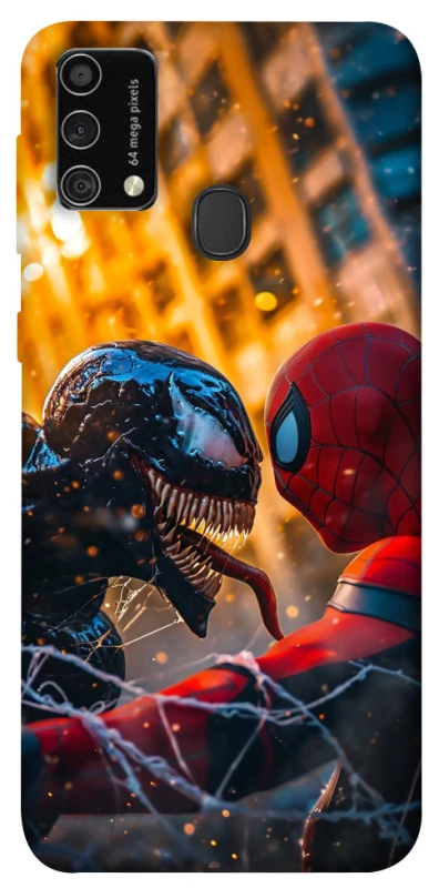 Чехол на Samsung Galaxy M21s Venom vs Spiderman фото 1 из 1