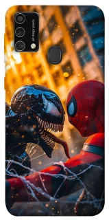 Чехол на Samsung Galaxy M21s Venom vs Spiderman фото 1 из 1
