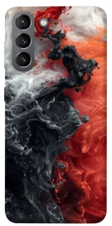 Чохол на Samsung Galaxy S21 Black and Red фото 1 з 1