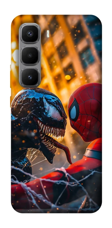 Чохол на Infinix Hot 60 Pro+ Venom vs Spiderman фото 1 з 1