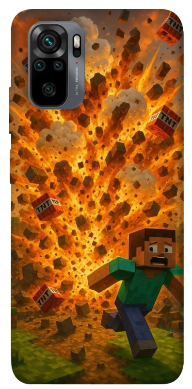 Чохол на Xiaomi Redmi Note 10 / Note 10s Minecraft v7 фото 1 з 1