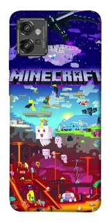 Чехол на Motorola Moto G32 Minecraft world фото 1 из 1