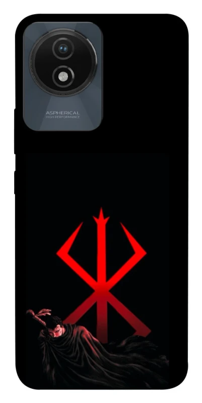 Чохол на Vivo Y02 Berserk Red Logo фото 1 з 1