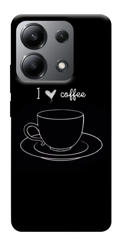 Чехол на Xiaomi Redmi Note 13 4G Black coffee фото 1 из 1