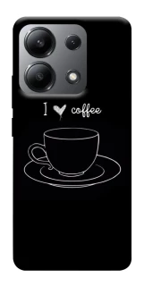 Чехол на Xiaomi Redmi Note 13 4G Black coffee фото 1 из 1