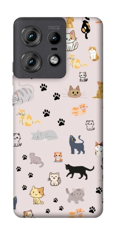 Чохол на Motorola Edge 50 Pro Cat style ver.1 фото 1 з 1