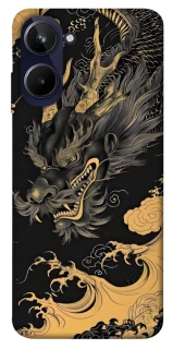 Чохол на Realme 10 4G gold dragon фото 1 з 1