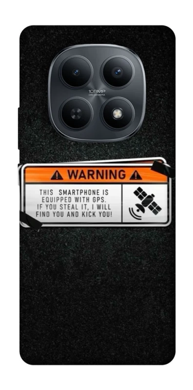 Чехол на Xiaomi Redmi Note 15 4G/5G (EU) Warning фото 1 из 1