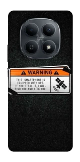 Чохол на Xiaomi Redmi Note 15 4G/5G (EU) Warning фото 1 з 1