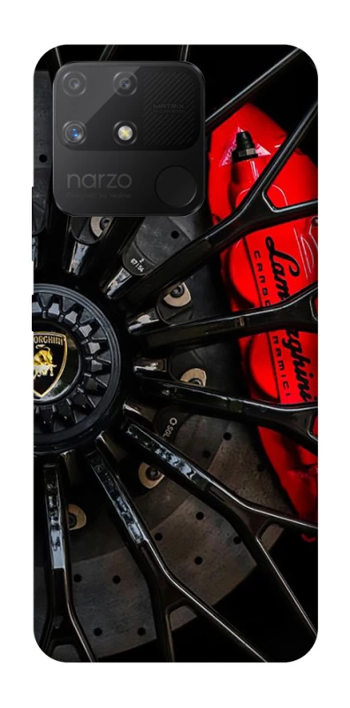 Чехол на Realme Narzo 50A Wheel Lamborgini фото 1 из 1