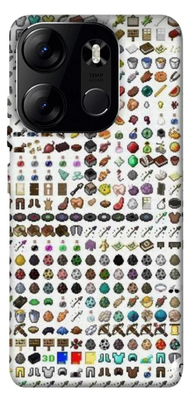 Чохол на Tecno Spark Go 2023 Minecraft v2 фото 1 з 1