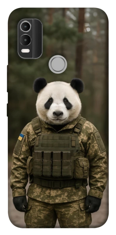 Чохол на Nokia C21 Plus Панда захисник фото 1 з 1