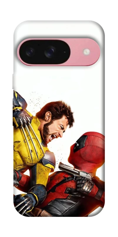 Чехол на Google Pixel 9 Deadpool and Wolverine фото 1 из 1
