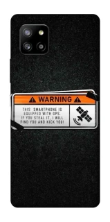 Чехол на Samsung Galaxy A42 5G Warning фото 1 из 1