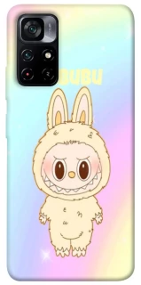 Чехол на Xiaomi Poco M4 Pro 5G Fluffy Rainbow Labubu фото 1 из 1