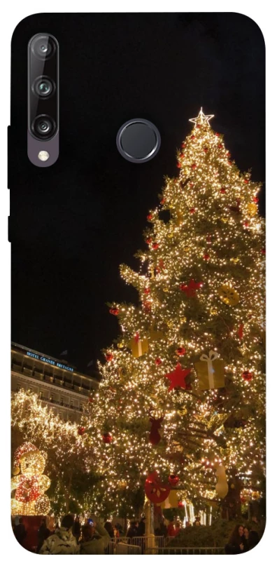 Чехол на Huawei P40 Lite E Новогодний v34 фото 1 из 1