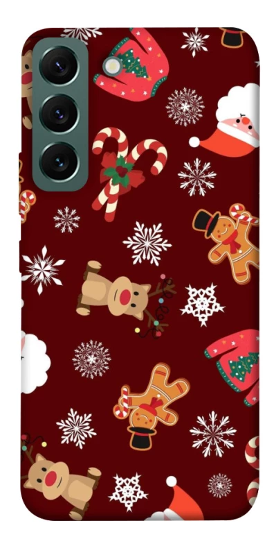 Чехол на Samsung Galaxy S22 Новогодний v6 фото 1 из 1