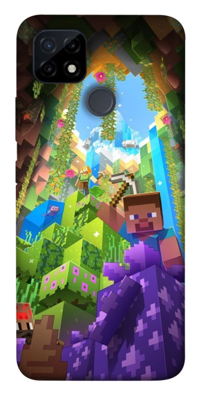 Чехол на Realme C25Y Minecraft forever фото 1 из 1