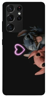 Чохол на Samsung Galaxy S21 Ultra Love Stitch & Angel фото 1 з 1