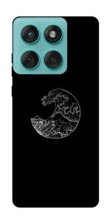 Чехол на Motorola Edge 60 Fusion Black tsunami фото 1 из 1