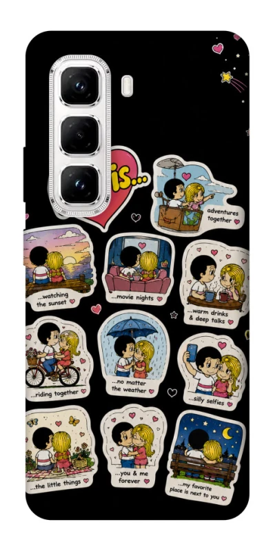 Чохол на Infinix Hot 50 Pro Love is ver.4 фото 1 з 1